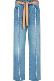 MOS MOSH DENMARK, Relee Seam Denim Jeans, BLUE