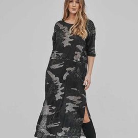 NÜ DENMARK, Mila Dress, Camo, STATUE MIX