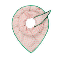 POM AMSTERDAM SHAWL DOTS, PINK