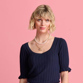 POM Amsterdam, Top, dark Navy