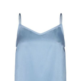 MOS MOSH DITTE SILK SINGLET, CELESTIAL BLUE