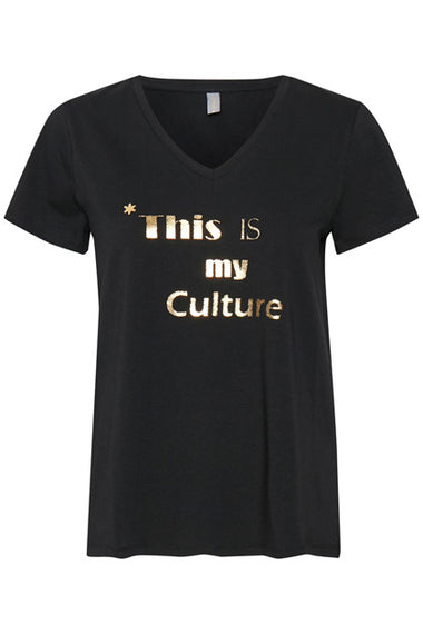 CULTURE T SHIRT V NECK 