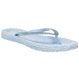 ISLE JACOBSEN FLIP FLOPS THONGS, BLUE BELL