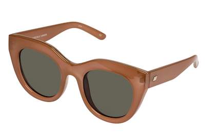 LE SPECS SUNGLASSES, AIR HEART, CARAMEL