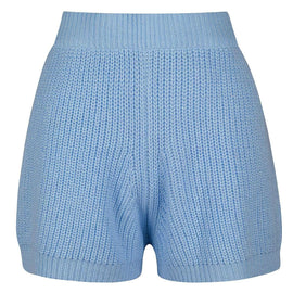 CHARLIE HOLIDAY BLANCHE KNIT SHORT, MAYA BLUE