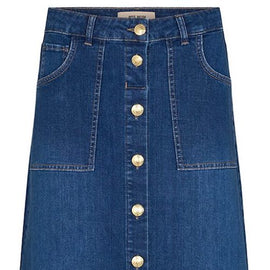 MOS MOSH, Berkley Dawn Denim Skirt, BLUE