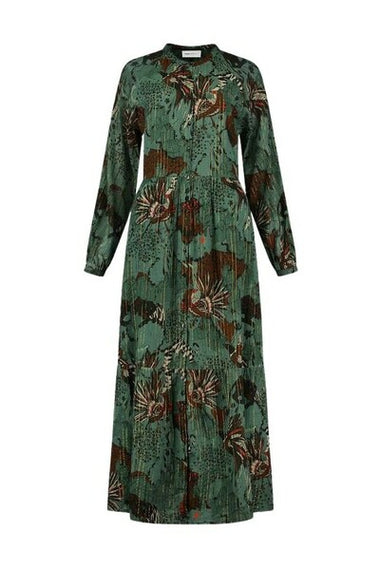 POM AMSTERDAM, Dress Maxi, Urban Jungle, EUCALYPTUS GREEN Harrys Emporium POM AMSTERDAM, Dress Maxi, Urban Jungle, EUCALYPTUS GREEN Harrys Emporium