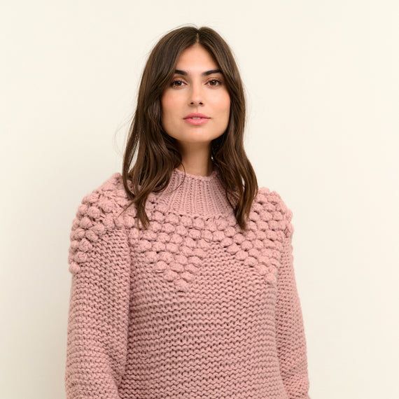 CULTURE DK, Annie Pullover Sweater, PINK