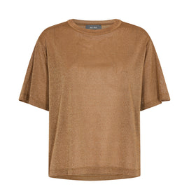 MOS MOSH, Kit Metallic SS Tee, CHIPMUNK