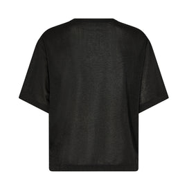 MOS MOSH, Kit Metallic SS Top, BLACK