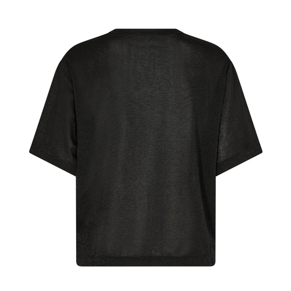 MOS MOSH, Kit Metallic SS Top, BLACK