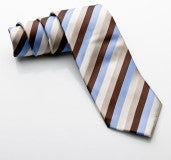 SIMON HART MENS FASHION TIE, ITALIAN SILK, STRIPED